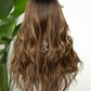HOBN272 Raw Indian Wavy Lace Front Wig