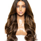 HOBN63 Two Tone Wavy Lace Front Wig
